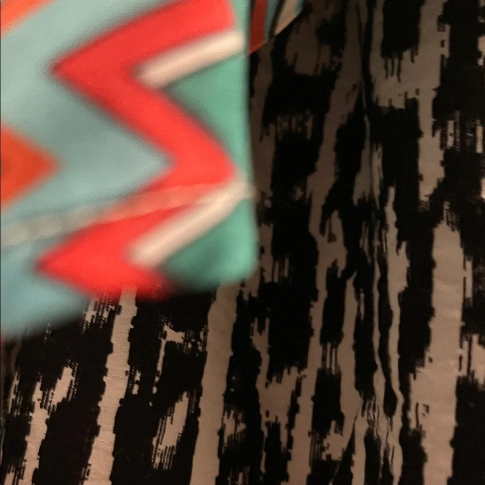 Multicolor Geometric Pattern Dress - Picture 5 of 12